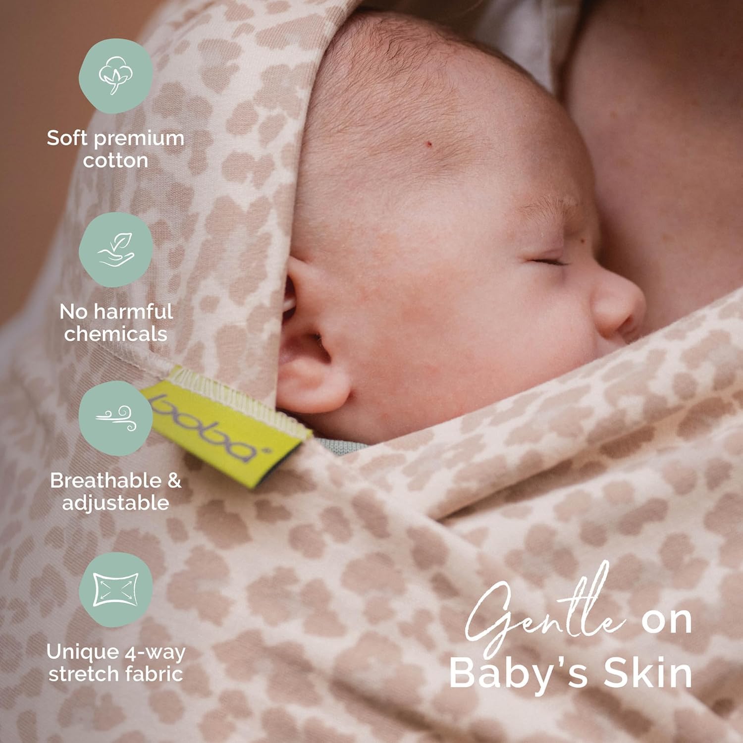 praktická šátka na nošení dětí